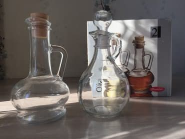 Olivia Турция бутылка для масла, любых жидкостей. Pahabahce. Набор 2