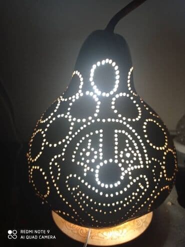 синий лампа: Светильник ночник ручная работа экологически чистыйоригинальные лампы — 18