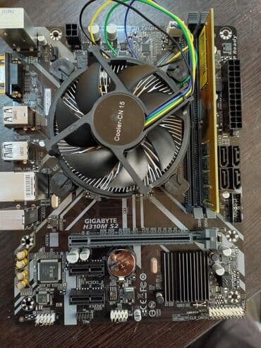 h310: Материнская плата, Б/у — 1