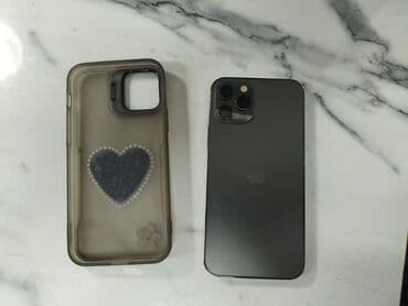iphone x 256gb цена в бишкеке: IPhone 12 Pro, Б/у, 256 ГБ, Графит, Чехол, 75 % — 2