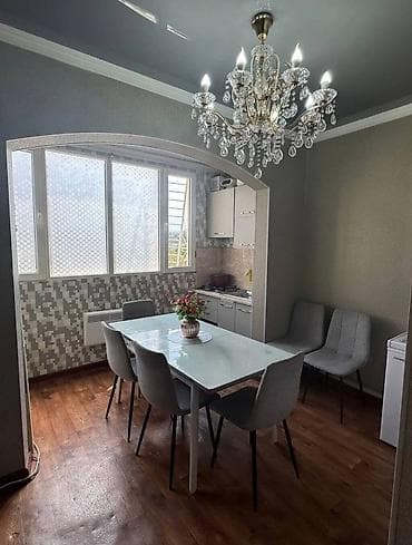 сдаю квартира токолдош: 1 комната, 43 м², 106 серия улучшенная, 4 этаж, Дизайнерский ремонт — 5