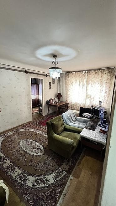 гостиница аламидин: 2 комнаты, 41 м², Хрущевка — 1