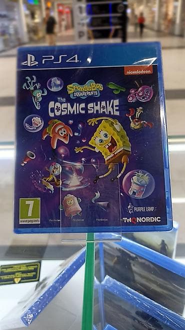 Игра для PlayStation 4: SpongeBob SquarePants: The Cosmic Shake -