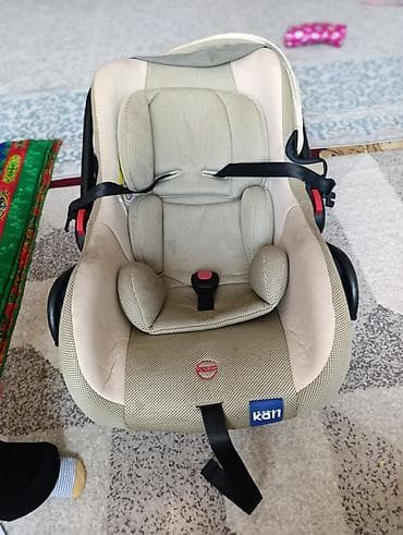 детское автокресло б у: Автокресло, цвет - Бежевый — 1