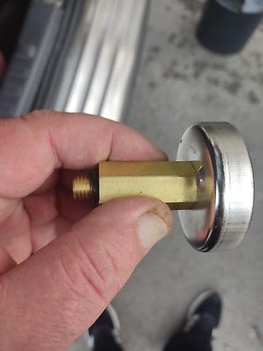 adapter: Переходник/адаптер с манометрическим корпусом - Латунный шестигранный — 3