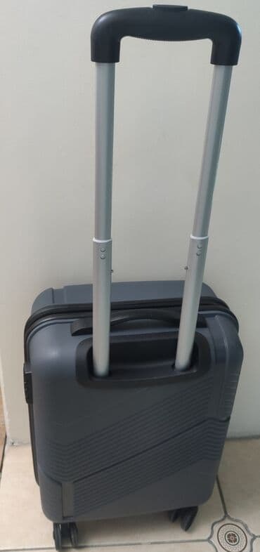 чехол для чемодана: Чемодан для ручной клади Производство Индии Лёгкий, гелевый, на — 3