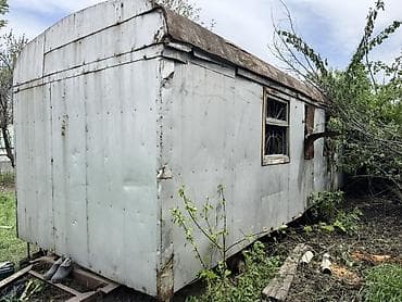 гараж металический: Передвижной металлический вагон будка 
Цена 150,000 — 3