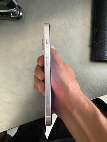 пйфон 13: IPhone 13, Б/у, 128 ГБ, Розовый, Коробка, Чехол, Зарядное устройство, 76 % — 6