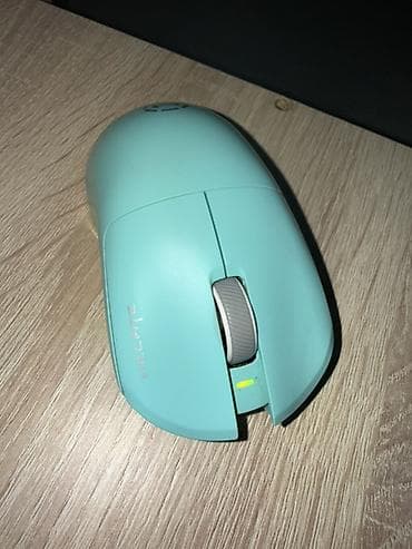 logitech мышь: Беспроводная игровая мышь HECATE g3m pro (бирюзовая) Очень лёгкие — 4