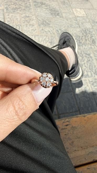 Кольцо, Проба 585, Женские, Советские (СССР), Б/у