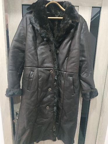 Новая женская дублёнка,мех искусственный,очень похож на норку. Размер at lalafo.kg Новая женская дублёнка,мех искусственный,очень похож на норку. Размер