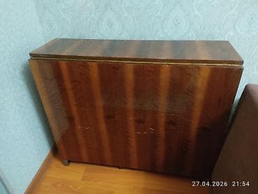 Трансформер үстөлдөрү: Трансформер үстөлү Ашкана үчүн, Стол китеби, түсү - Күрөң — 3