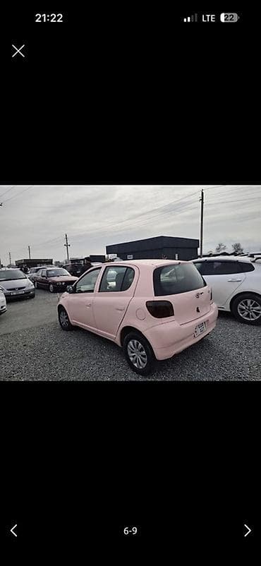 mitsubishi eclipse: Toyota Vitz: 2001 г., Автомат, Бензин, Хэтчбэк — 6