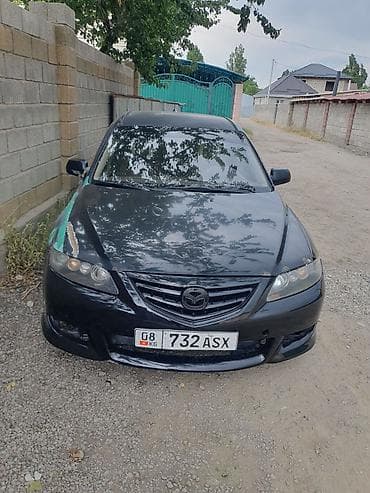 Mazda 6: 2002 г., 2.3 л, Кол менен иштөөчү, Бензин, Седан lalafo.kg да Mazda 6: 2002 г., 2.3 л, Кол менен иштөөчү, Бензин, Седан