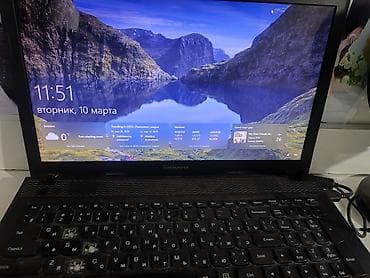 lenovo b590: Ноутбук Lenovo - Экран: матовый, HD - Клавиатура: полноразмерная с — 2