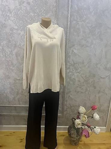 Кофталар, свитерлер: Кофта, Кыш, 6XL — 2