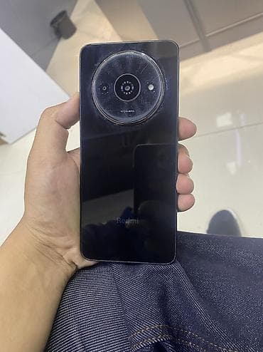 poco x 2: Redmi, Redmi A3, Б/у, 128 ГБ, цвет - Черный, 2 SIM — 3