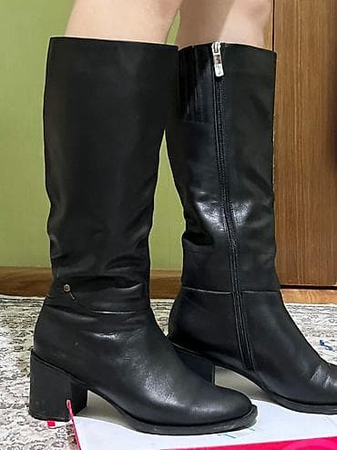 мужские ботинки бу: Сапоги, 39, Big Rope, Б/у, цвет - Черный, Самовывоз — 3