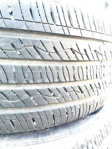 Шины и диски: Шины 225 / 60 / R 17, Лето, Б/у, Комплект, Корея, Kumho — 2