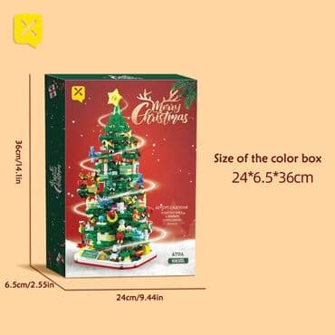 игрушки с пультом управления: 🎄Рождественская ёлка-конструктор ✨🎄 1083 деталей Идеальный подарок — 3