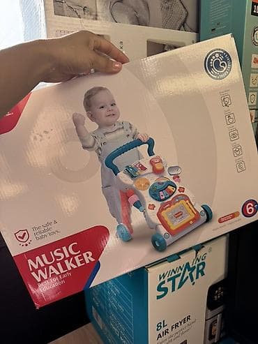 Бала бастыргычтар: Музыкальный ходунок-центр активности для малышей. Особенности: - — 1