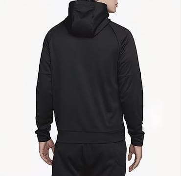 nike tech flece: Мужская толстовка, L, Nike, Новый, цвет - Черный, Бесплатная доставка — 2