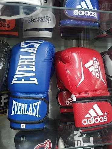 Перчатки: Боксёрские перчатки перчатки для ММА снарядки кожаныеновые — 1