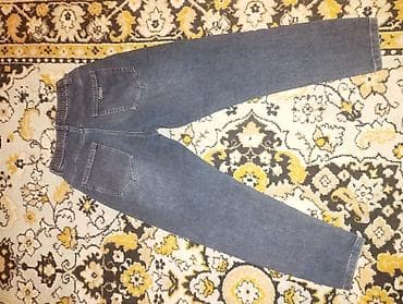 одежда для похудения: Джинсы - Цвет: тёмно‑синий (варка денима) - Посадка: средняя - Пояс — 2