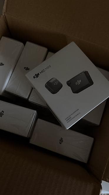 музыкальный микрофон: Запечатанный, новый DJI Mic Mini — компактная беспроводная — 3