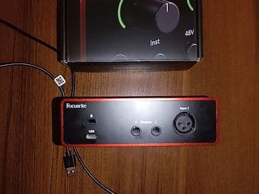 samsung a23: Аудиоинтерфейс Focusrite Scarlet Solo 4th gen почти новый, с коробкой — 2
