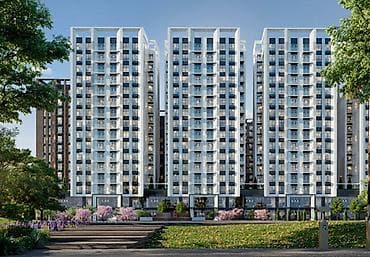 2 room: 3 комнаты, 97 м², Элитка, 12 этаж, Готовая ПСО (под самоотделку) — 1