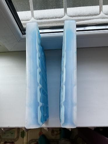 силиконовые перчатки: Пищевой контейнер, цвет - Голубой, Самовывоз, Платная доставка — 1