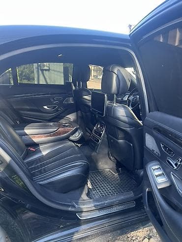 обмен на цивик: Mercedes‑Benz S‑Class (W222) в аренду с водителем ~Интерьер и комфорт — 5
