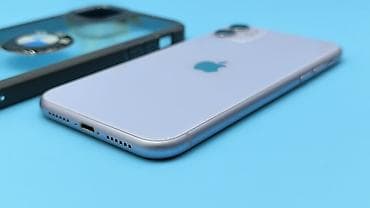 IPhone 11, Б/у, Blue Titanium, Защитное стекло, Чехол, 75 % — 3