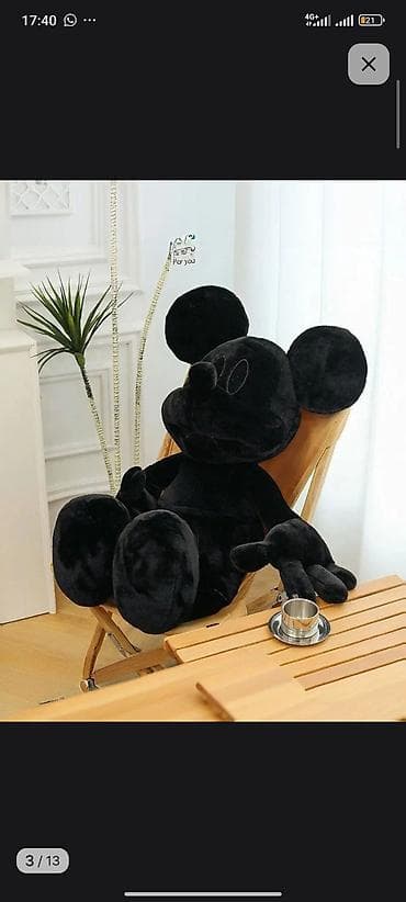 Большая мягкая игрушка «Гарфилд» + мини-версия 100 см - Персонаж — 4