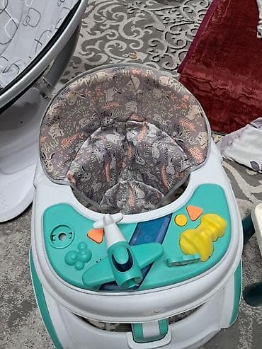 Автокреслолор: Детские ходунки-трансформер с игровой панелью - Формат 2-в-1 — 5