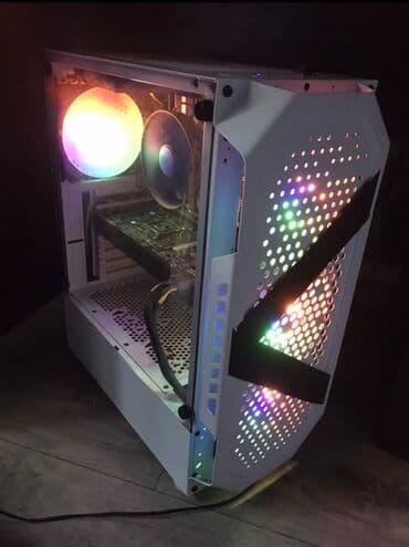 монитор широкоформатный: Компьютер, ядер - 8, ОЗУ 16 ГБ, Игровой, Б/у, Intel Xeon, NVIDIA GeForce GTX 1070, SSD — 1