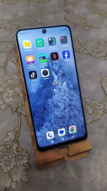 redmi note 12c: Redmi, Redmi Note 13, Б/у, 256 ГБ, цвет - Серый, 2 SIM — 2