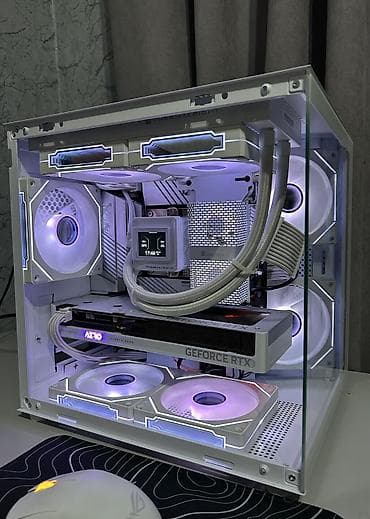 msi rtx: Корпус ПК, Б/у, Micro-ATX, цвет - Белый — 3