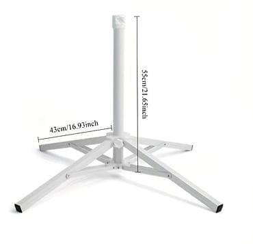 подставка для зонта: Складная подставка-штатив для пляжного/садового зонта - Назначение — 1