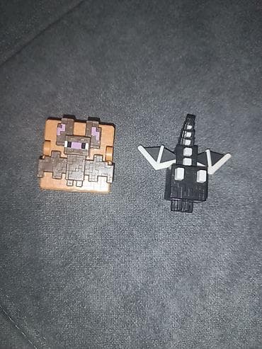 Фигурки Майнкрафт Киндер, дракон и мышь, интересует обмен на лису