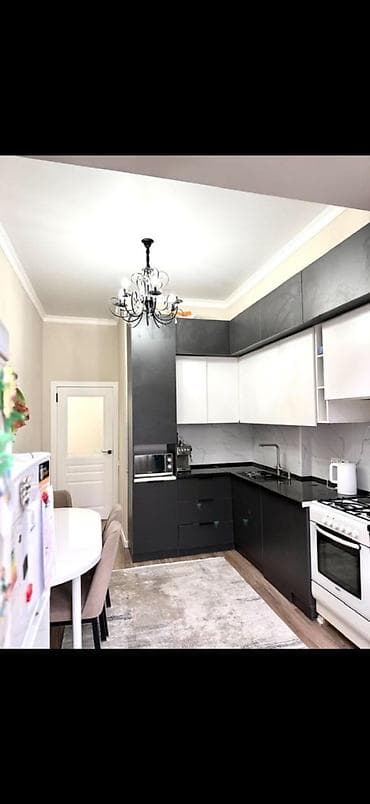 Недвижимость: 2 комнаты, 75 м², Ак-Кеме (старый аэропорт) Элитка, 9 этаж — 5