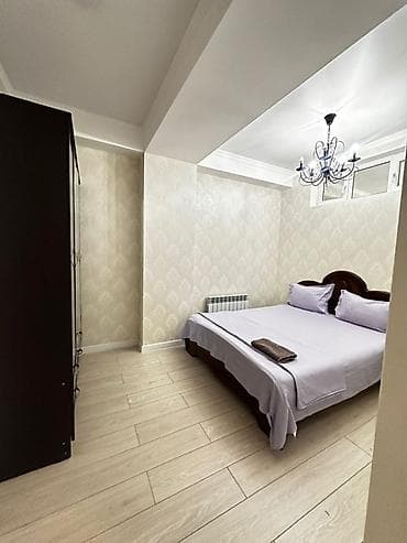 flat osh: 3 комнаты, Люкс, элитка, Бишкек Парк ТРЦ, Душевая кабина, Постельное белье, Кондиционер — 1