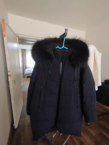 Пуховик, Длинная модель, С капюшоном, 2XL at lalafo.kg Пуховик, Длинная модель, С капюшоном, 2XL