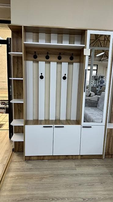 led matrix panel: Прихожая модульная с зеркалом и открытыми полками - Комплектация — 2