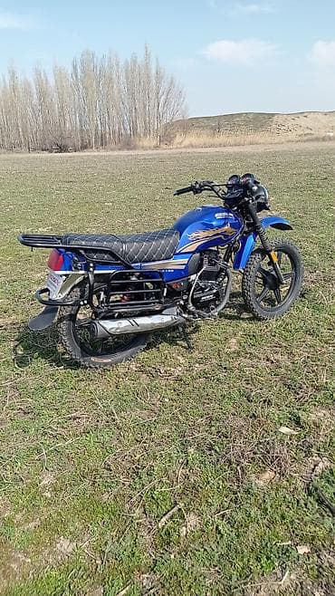 кроссовый мото: Мотоцикл дорожный/эндуро классической компоновки, с высоким передним — 4