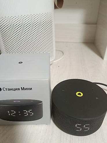 nokia n93: Яндекс Станция Мини с часами (умная колонка с Алисой) Новый — 2