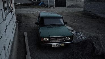 lada 06: ВАЗ 2107 ИНЖЕКТОР зеленого цвета с современным дизайном: - Кузов — 1