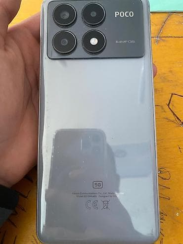 Poco X6 Pro 5G, Б/у, 512 ГБ, цвет - Серый, 2 SIM