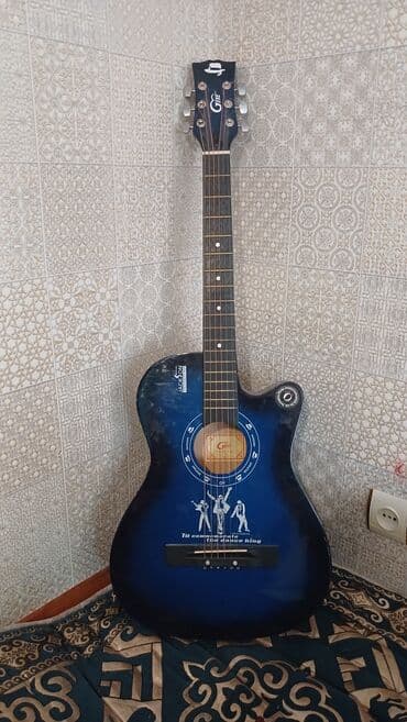 пианино даром: Акустическая гитара 6-струнная, форма корпуса с вырезом (cutaway) для — 1